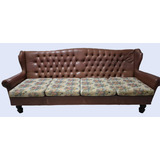 Lindo Sofa Antigo Capitone
