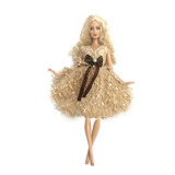 Lindo Vestido Para Boneca Barbie Alta
