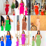 Lindos Vestidos Em Malha