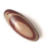Lingam De Shiva Original Índia 3cm Pedra Natural Polida Ovo