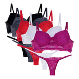 Lingerie Luxo Conjunto Cropped