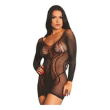 Lingerie Sexy Mini Vestido