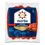 Linguiça Calabresa Marba 2 5 Kg Seca Defumada