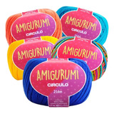 Linha Amigurumi Novelos Circulo Escolha As Cores 254m