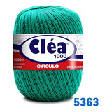 Linha Cléa 1000m Círculo Crochê Cor 5363 Esmeralda