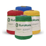 Linha Crochê Roma 600g 4 Unidades Número 4 6 Ou 8 Promoção