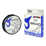 Linha Daiwa J Braid X 4 Multicolor 0 29mm 40lb