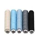 Linha De Costura Dacron Multiuso Para Máquina De Costura E Máquina De Costura Linha De Bordado De Cores Sortidas Série De Cores Cinza