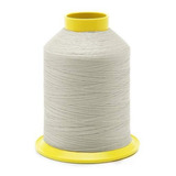 Linha De Nylon 60 Costura Couro Bolsas Mochilas 80 Gramas Cor Branco
