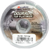 Linha De Pesca Dourado Top Platinum 0 50 Mm 200 M 36 4 Lbs