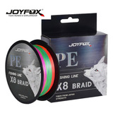 Linha De Pesca Multifilamento 8 Fio 300m Carretel Joyfox 8x Multicolorida 0 234mm 30lb