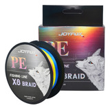 Linha De Pesca Multifilamento 8 Fio 500m Carretel Joyfox 8x Multicolorida 0 370mm