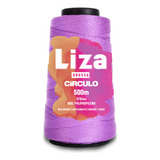 Linha Fio Circulo Polipropileno Liza Grossa 500m Crochê Moda Cor Lírio 6402