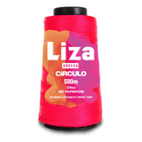 Linha Fio Circulo Polipropileno Liza Grossa 500m Crochê Moda Cor Pink 6185