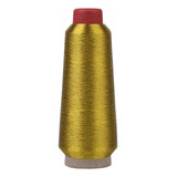Linha Metalizada Para Bordado Bordar 3200 Metros