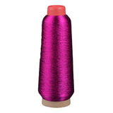 Linha Metalizada Para Bordar Bordado Pink