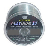 Linha Monofilamento Platinum Xt Fumê Várias Bitolas 300 M