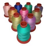 Linha Nylon 40 Para Costura pesponto Poliamida Kit 10 Cones