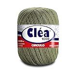 Linha Para Crochê C  1000m Cléa   Cor 5368 Militar