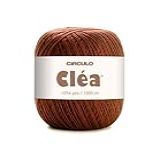Linha Para Crochê C  1000m Cléa   Cor 7529 Terracota