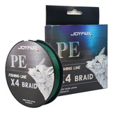Linha Pesca Joyfox Multifilamento Verde 300m 4x 0 286mm 40lb