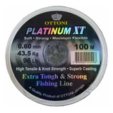 Linha Pesca Platinum Xt 0 60mm 100metros Envio 24 Horas