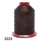 Linha Ricamare Para Bordar Vc 4000m 100 Poliéster Cor 2223 Marrom