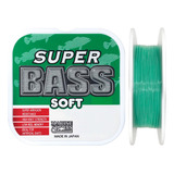 Linha Soft Super Bass Green 21lbs 0,37mm 250m Marine Sports