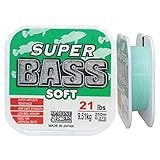 Linha Super Bass 21 Libras 0,37mm 250 Metros Verde - Marine Sports