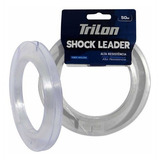 Linha Trilon Shock Leader 0 30mm 50m Invisível Na Água Cor Transparente
