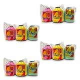 Linha Vera Cruz Para Pipa Fio 10 1500 Jardas 12 Unidades Colorido