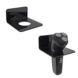 Linkidea Suporte De Barbeador De Chuveiro Suporte De Barbeador Elétrico Compatível Com Philips Norelco Série 9 Série 7 Série 5 Organizador De Banheiro Masculino Para Montagem Na Parede Preto 