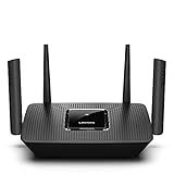 Linksys Roteador Mesh Wifi 5 Tri Band 2 000 Pés Quadrados De Cobertura Suporta Wi Fi De Convidados Controle Dos Pais Mais De 20 Dispositivos Velocidades De Até AC2200 2 2 Gbps MR8300