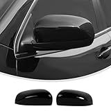 Linskip Capas De Espelho Lateral Do Motorista E Do Passageiro Compatíveis Com Jeep Compass 2017 2023 Tampas De Espelho De Bússola Acessórios Externos De Bússola Preto