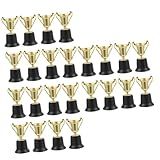 LIOOBO 24 Peças Decorações De Festa Infantil Decorações De Festa Para Troféu Resistente Base Preta Troféu Tiro Com Guia De Dedo Rack Frontal Bicicleta Festa Troféu Reutilizável