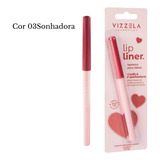 Lip Liner Lapiseira Labial Vizzela