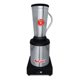 Liquidificador Industrial Vitalex Lqi 02 2 L Inox E Preto Com Jarra De Aço Inoxidável 127v 220v
