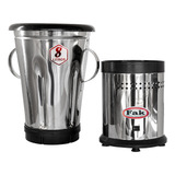 Liquidificador Inox 800w 8 Litros Baixa Rotação Industrial