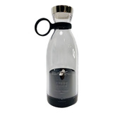 Liquidificador Portátil Usconnect Mini Liquidificador Portátil Recarregável Mixer Para Shake Fresh Juice Com Usb Preto