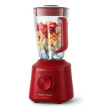 Liquidificador Série 3000 Turbo 1000w Philips Walita Hr2270 Cor Vermelho 110v