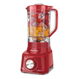 Liquidificador Turbo 900w L 900 Fr 2c 2 Copos 220v vermelho