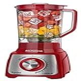 Liquidificador Turbo Mondial Vermelho Inox 1200W 110V L 1200 RI