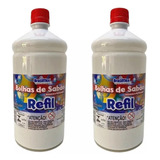 Liquido Para Bolha De Sabão Refil Recaregavel Kit 2 Litros