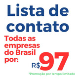 Lista De Contatos De Todas As Empresas Do Brasil