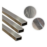 Listelo P Acabamento Decorativo Inox 20x10x2000mm Escovado