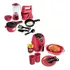 Little Chef Kids   Air Fryer Brinquedo Infantil Cor Vermelho