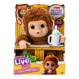 Little Live Pets Pelúcia My Baby Macaquinho Fun F0173 0
