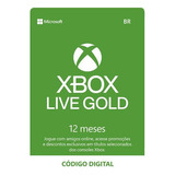 Live Gold 12 Meses Código 25