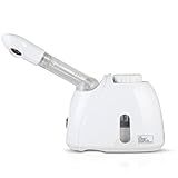LiveGo Vaporizador Facial  Vaporizador Nano Iônico Quente Com Braço Extensível E Pulverizador Rotativo De 360   Vaporizador Profissional Para Limpeza Profunda Facial Doméstica  Umidificador Facial Adequado Para Salão E Spa