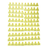 Livestock Ear Tag 100 Conjuntos De Etiquetas Numeradas Para